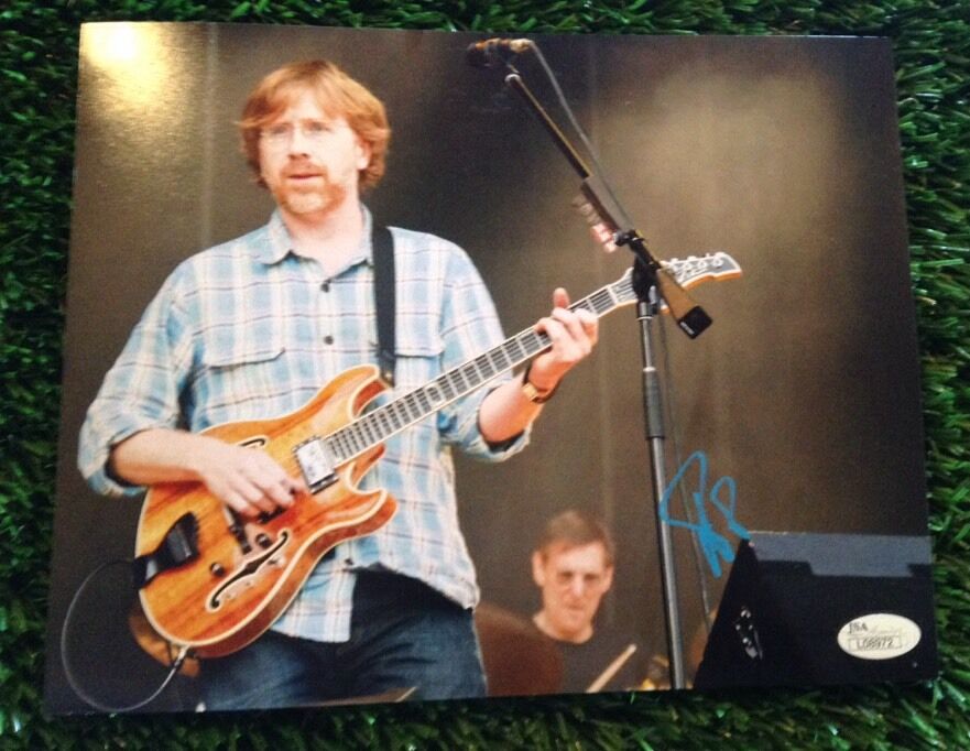 TREY ANASTASIO Signed ACTION 8x10 Photo Poster painting JSA COA PHISH