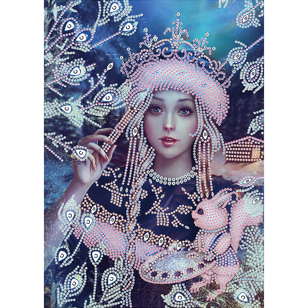 

Girl - Special Shaped Diamond Painting - 30*40CM, 501 Original