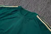 Joyfball 2026/2027 Kids Size Italy Long Zipped Jacket green Soccer Jersey