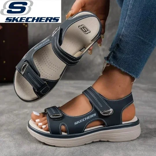🔥Ostatni dzień 50% zniżki - SKECHERS Damskie sandały ortopedyczne do masażu