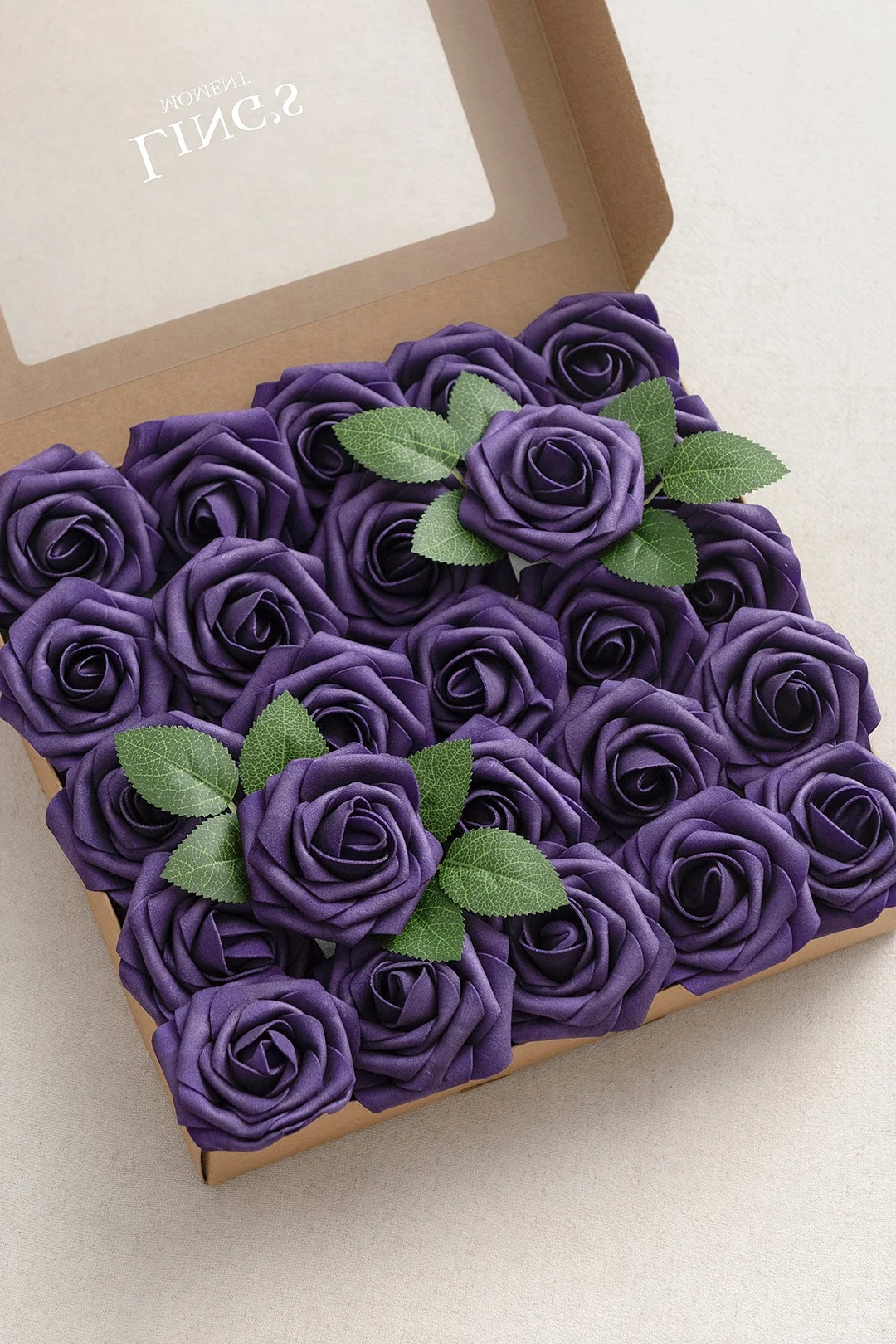 3" Foam Rose with Stem - 56 Colors