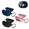 Silicone Protective Cover Shockproof Scratch Resistant Cover with Carabiner Protective Shell Compatible for TOZO NC20 Pro/NC20 Earbud
