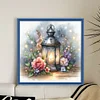 Flower Lanterns-11CT Stamped Cross Stitch 40*40cm/15.75*15.75in