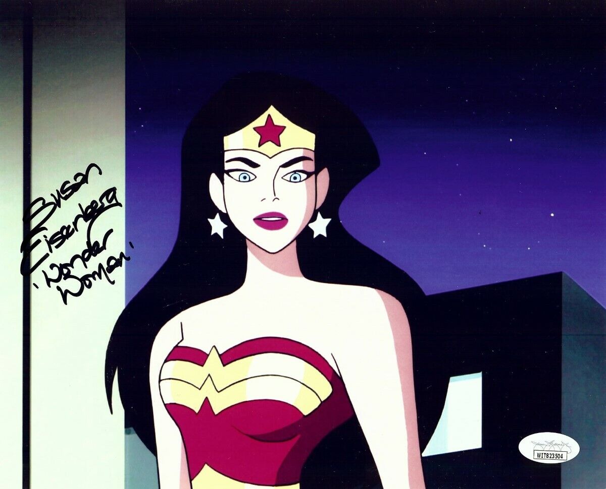 Susan Eisenberg Signed Autographed 8X10 Photo Poster painting Justice League Wonder Woman JSA B