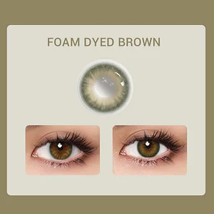 Aprileye Foam Dyed Brown