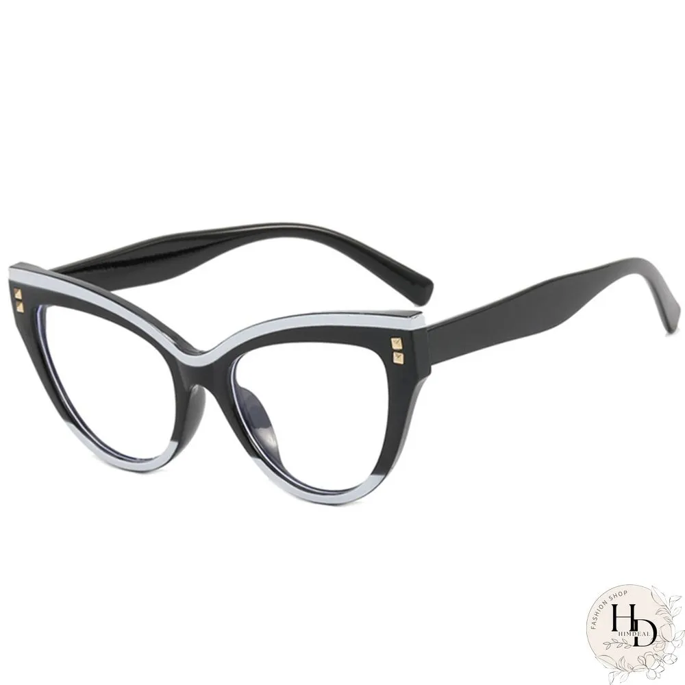 Black Fashion Casual Patchwork Sunglasses