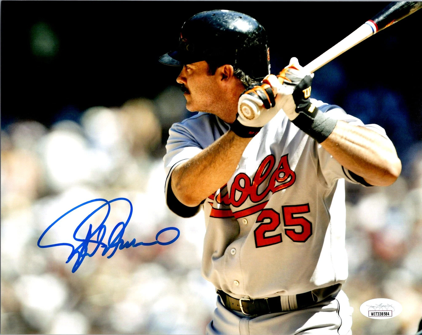 Rafael Palmeiro Signed 8x10 Photo Poster painting - Baltimore Orioles