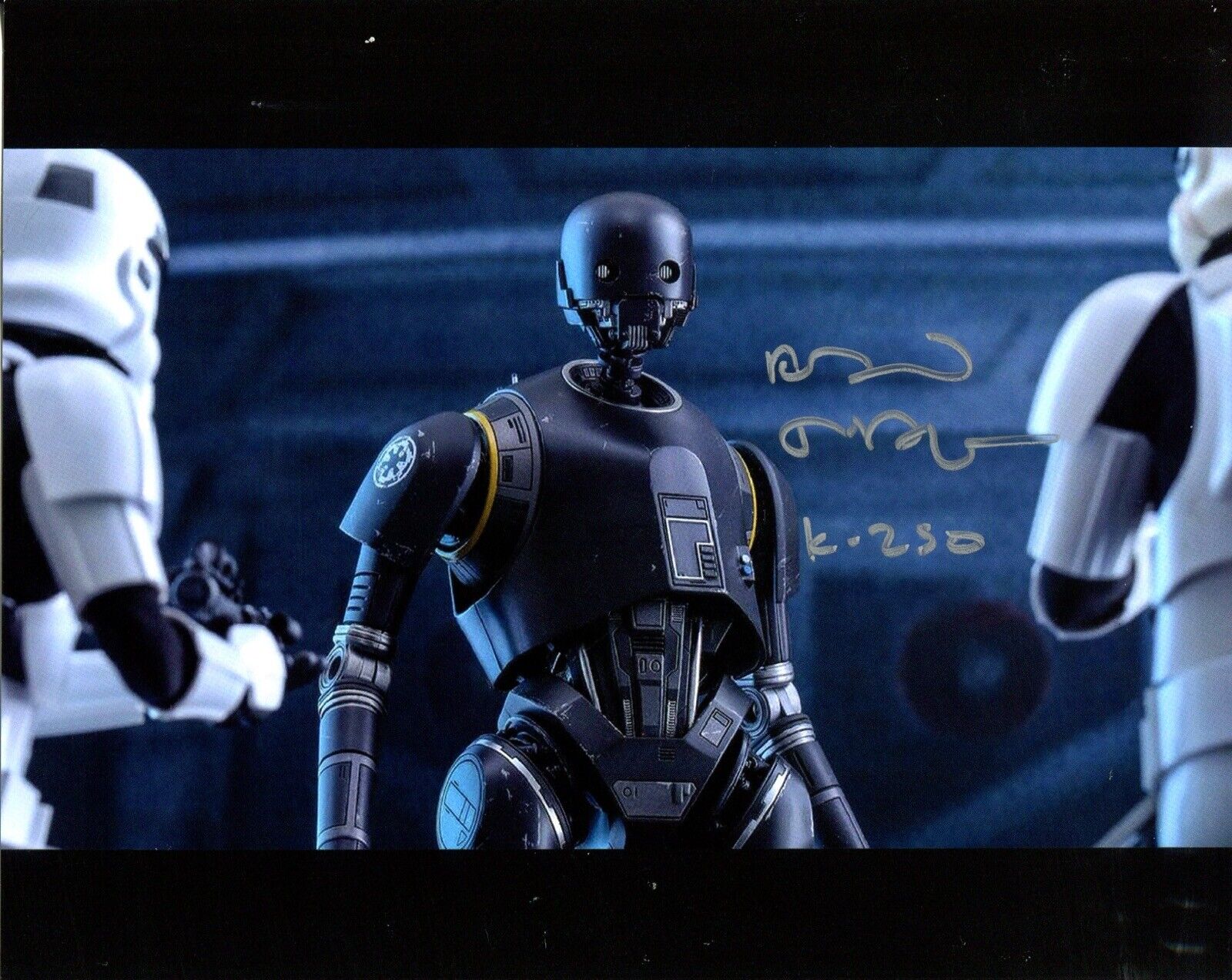 Star Was Rogue One Photo Poster painting signed by Alan Tudyk as K-2SO