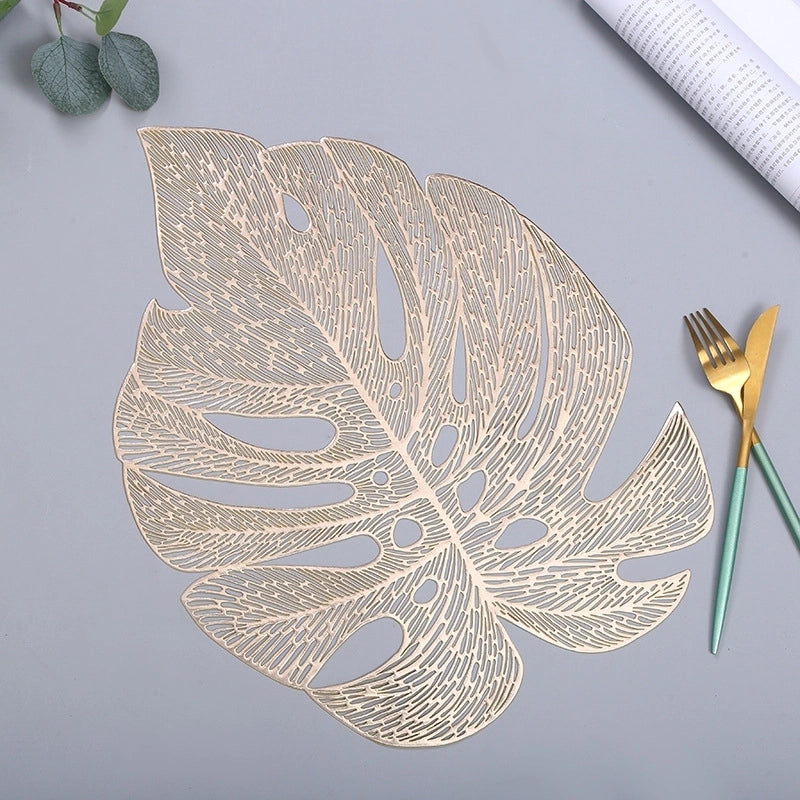 Retro Solid Color Pvc Placemat 1 Piece