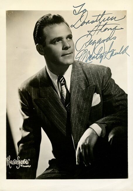 Dashing Mystery Star Vintage Signed Photo Poster painting