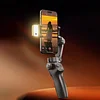 FUNSNAP CM8 Kit Gimbal Stabilizer Gimbal 3-Axis with Magnetic Fill Light/AI Tracking Sensor Handheld Phone Gimbal for Video Recording