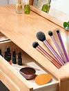 Makeup Brushes Set Cheek Color Brush Soft 4 Brush & 2 Sponges Puff Makeup Tools