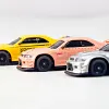 R02 1/64 Full-Scale Mini Remote Control Car 2.4GHz, 1m/s Speed, Rear-Wheel Drive, Equipped With LED Lights and a Portable Carrying Bag.