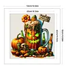 Halloween Magic Drinks-14CT Stamped Cross Stitch 50*50cm/19.69*19.69in tapestrymarket