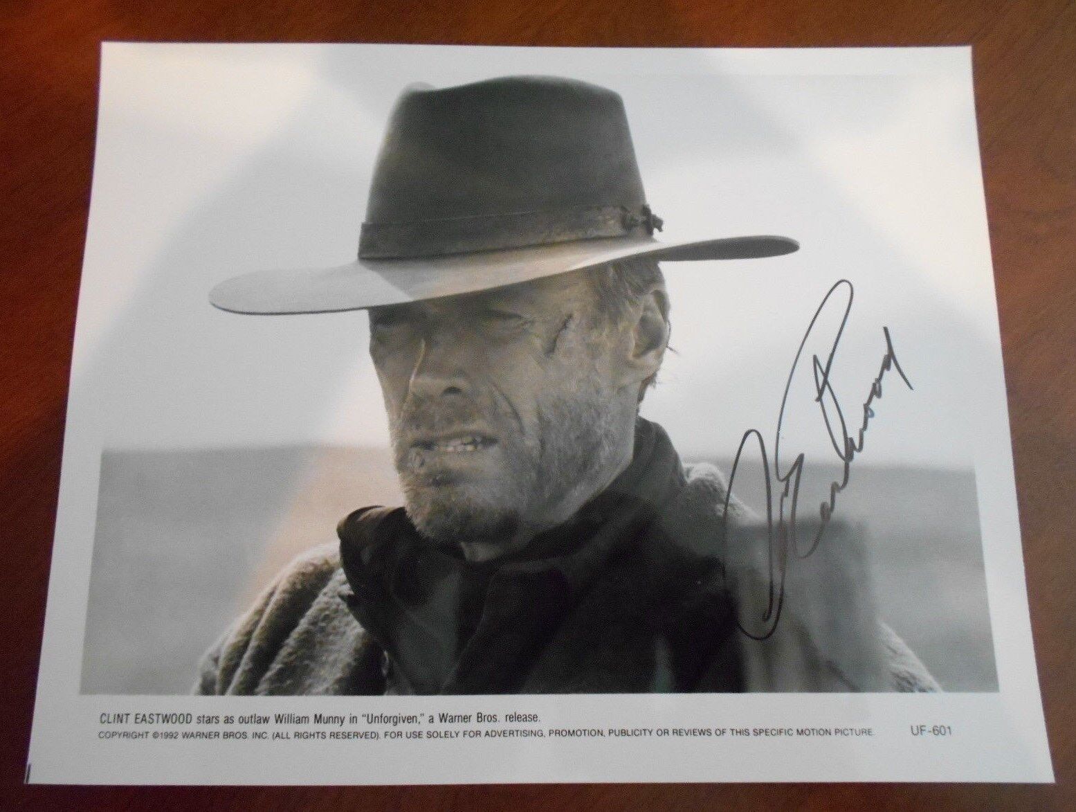 CLINT EASTWOOD MOVIE PROMO UNFORGIVEN