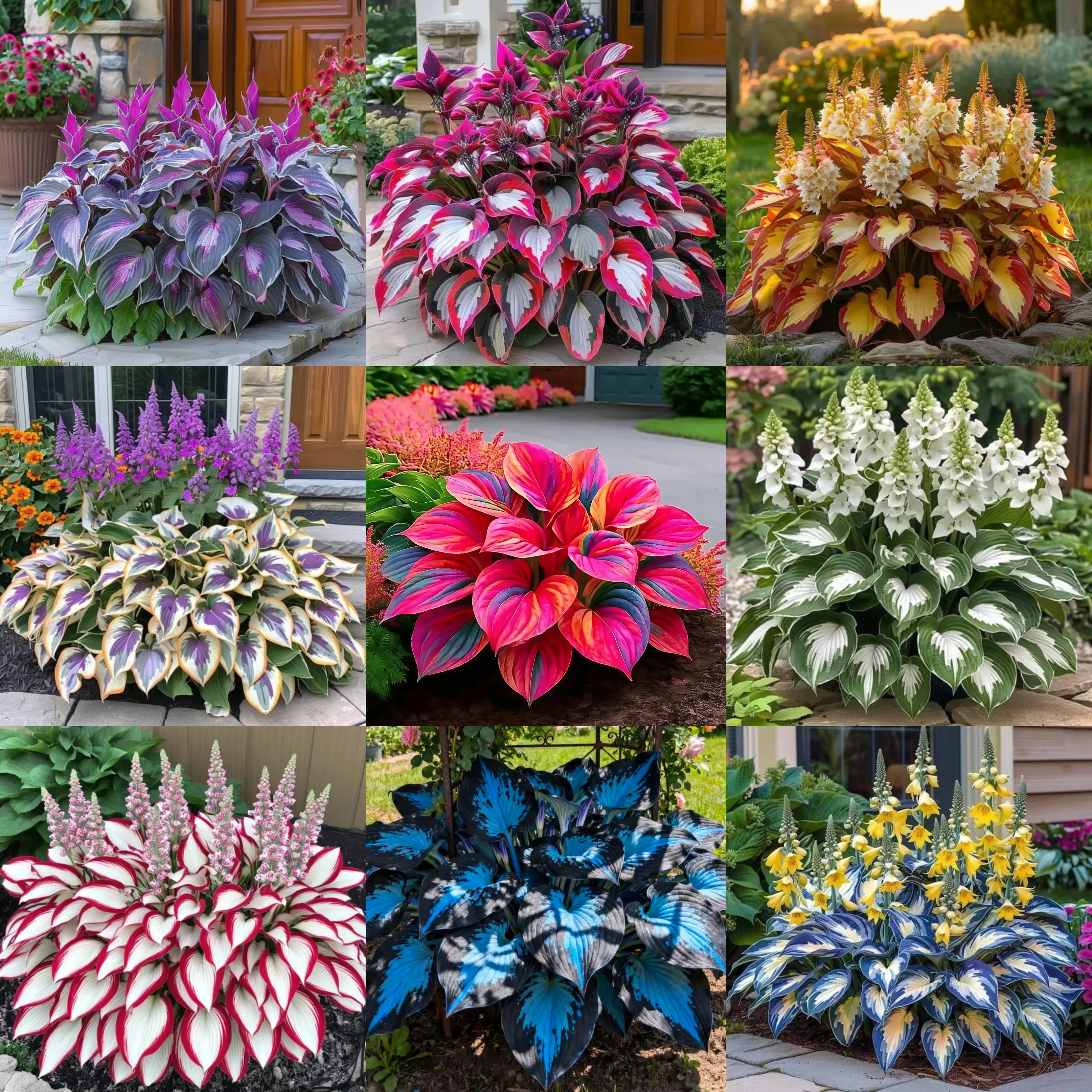 🌿 Rare Hosta Seeds — Premium, Shade-Loving Perennials with Lush Foliage🌈