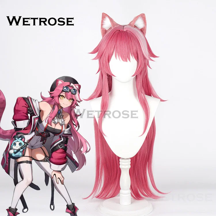 【Wetrose】In Stock Raora Panthera Hololive EN Justice Vtuber Cosplay Costume Wig Full Set