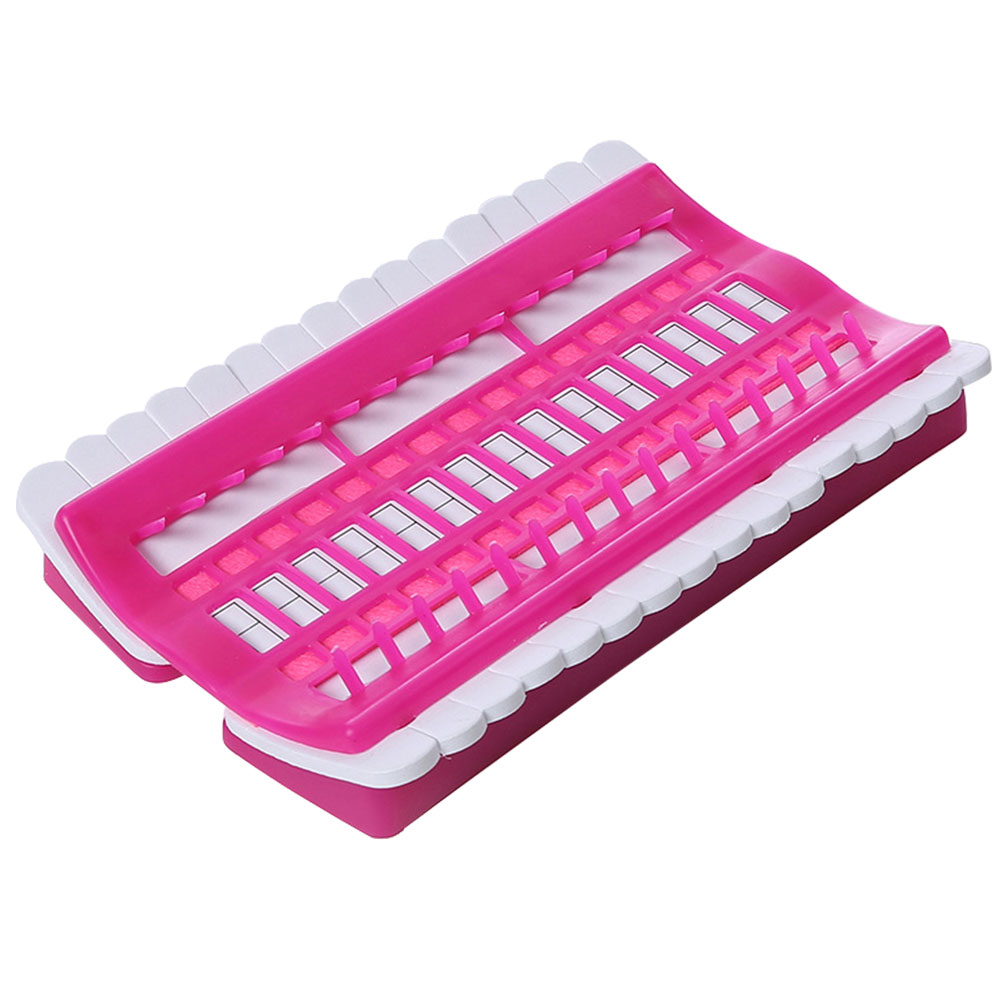 Cross Stitch Row Line Tools 30-Bit Embroidery Floss Thread Organizer Holder