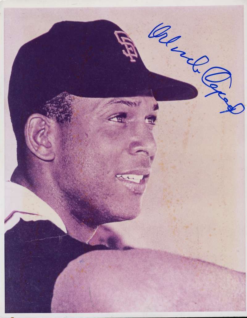 Orlando Cepeda Psa/dna Signed Certified 8x10 Photo Poster painting Authentic Autograph