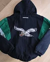 Philadelphia Eagles color-blocked cotton jacket