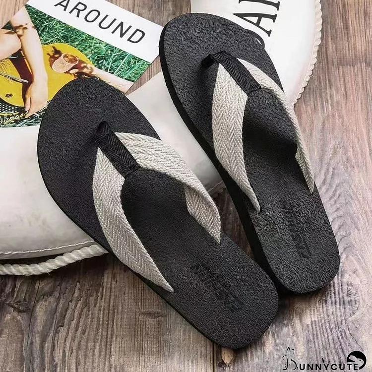 Men's Summer Outdoor Flip-flops Thick Bottom Flip Flops