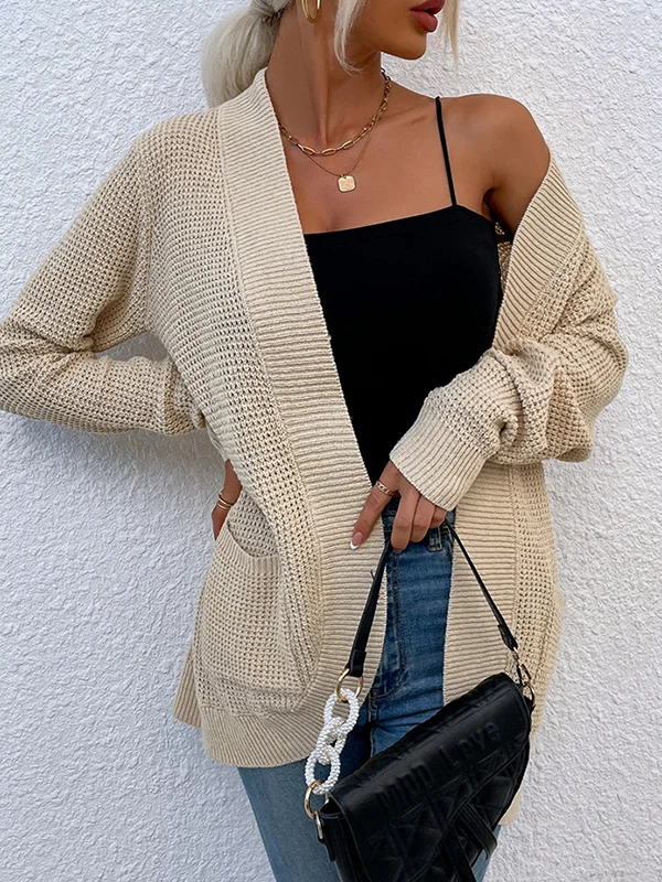 Casual Roomy 17 Colors Cardigan Top