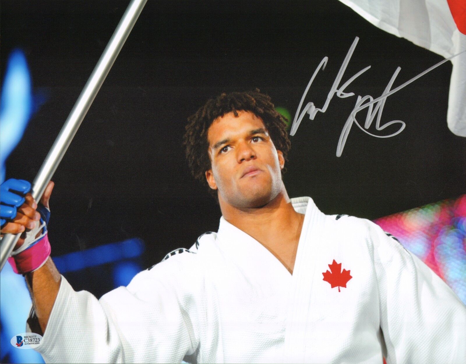 Carlos Newton Signed 11x14 Photo Poster painting BAS COA UFC Pride FC Champion Picture Autograph