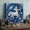 Framed Sagittarius - Pearls Painting Kit DIY Diamond Painting Pearl Dot Crafts 25*25CM