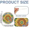 20pcs Sunflower DIY Diamond Painting Keychain Kit Single Side Rhinestone