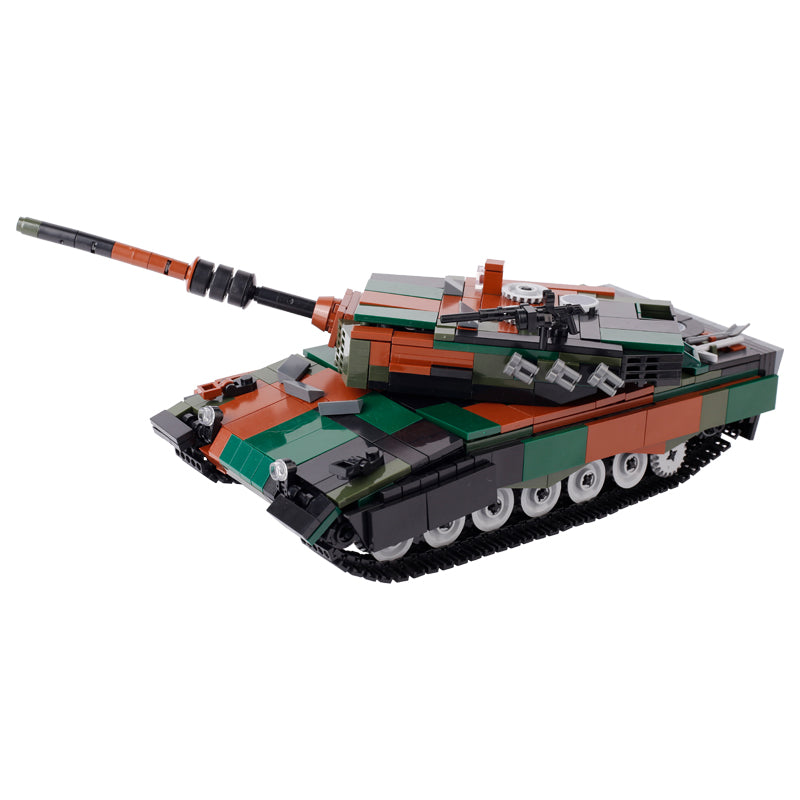 Woodland German Leopard 2 A4 Main Battle Tank (MBT) Custom Military MOC Minifigure Bricks monstertoys