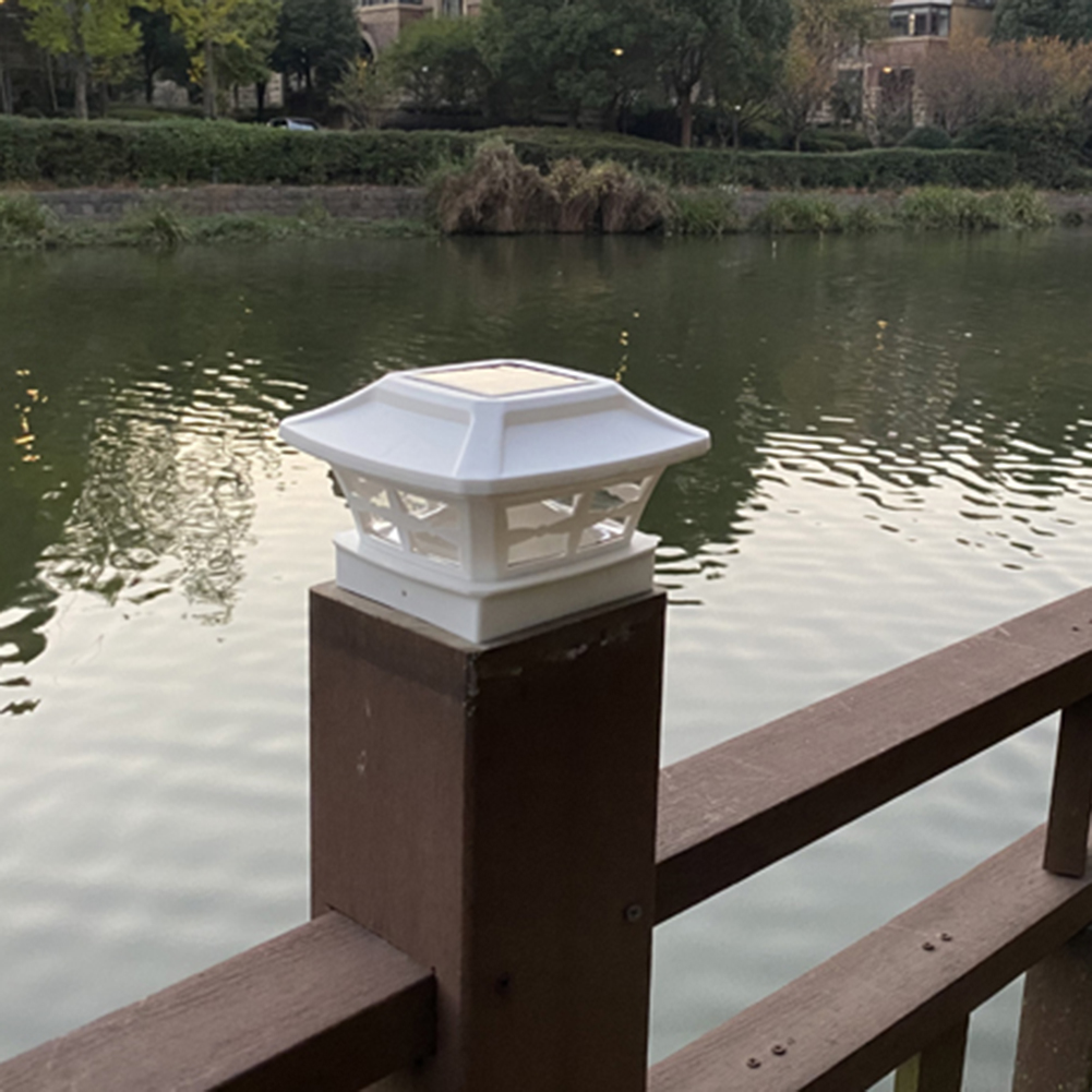 

Solar Post Cap LED Waterproof Deck, Black, 501 Original