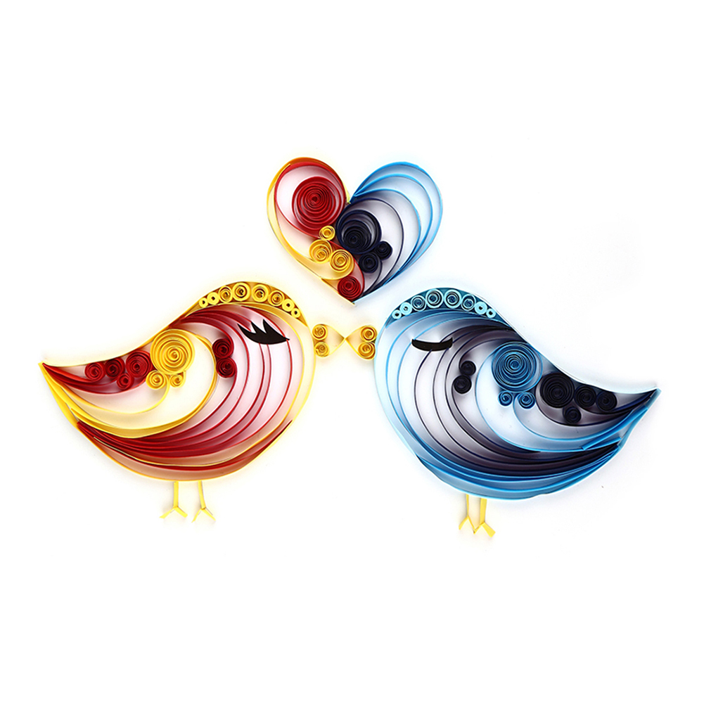 

Heart Bird - Paper Quilling, 501 Original