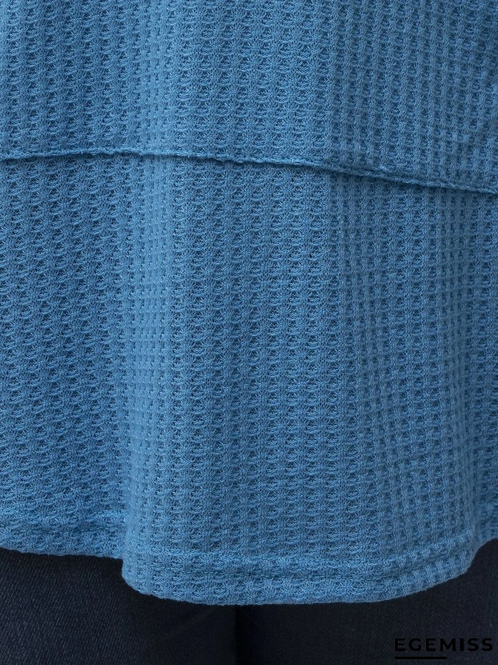 Grey Casual Solid plus size Outerwear | EGEMISS