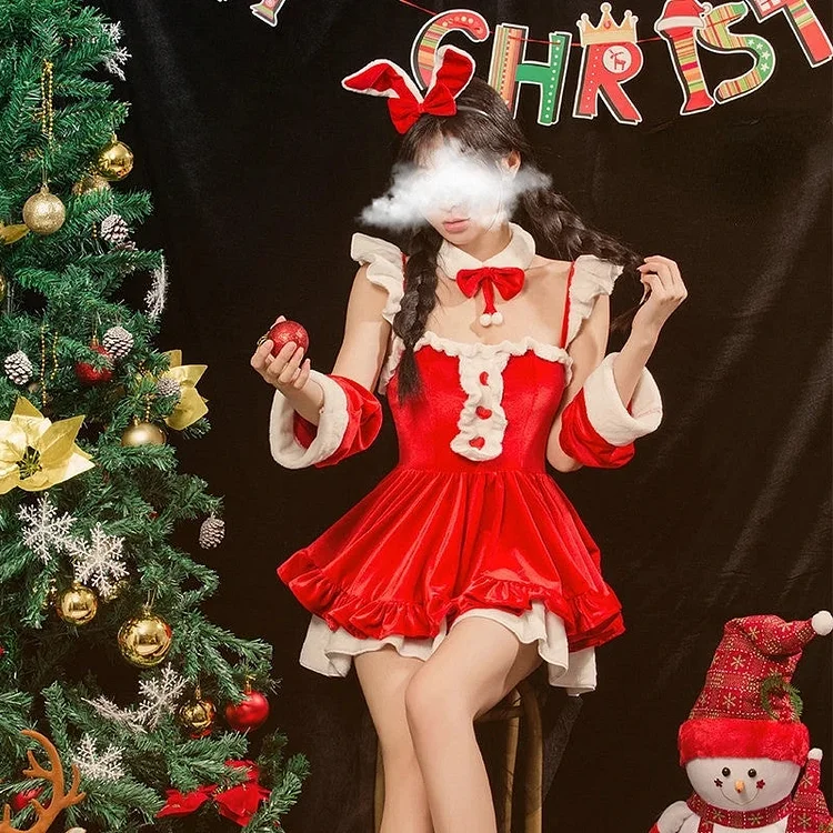 Call Me Rabbit Princess Christmas Dress Set SS2269