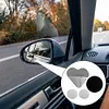 Heart Shaped Blind Spot Mirrors for Cars Vehicle Frameless Stick-On Side Mirror