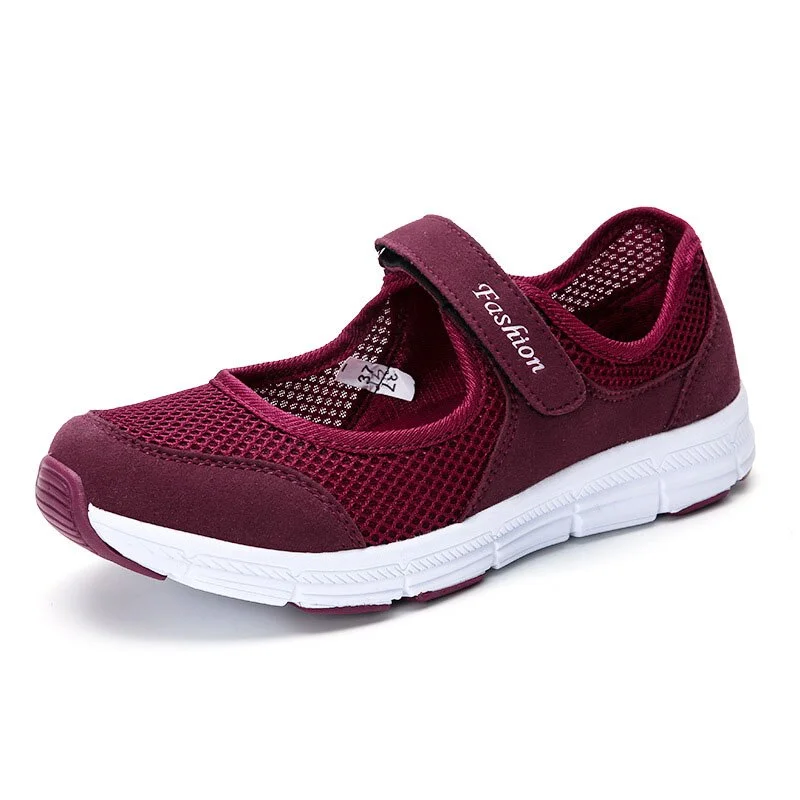 Women Flats 2019 Summer Shoes Woman Breathable Water Chaussures Femme Super Light Women Casual Shoes Flat Shoes Women