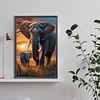 (40*60cm)Elephant - Full Round Drill Diamond Painting