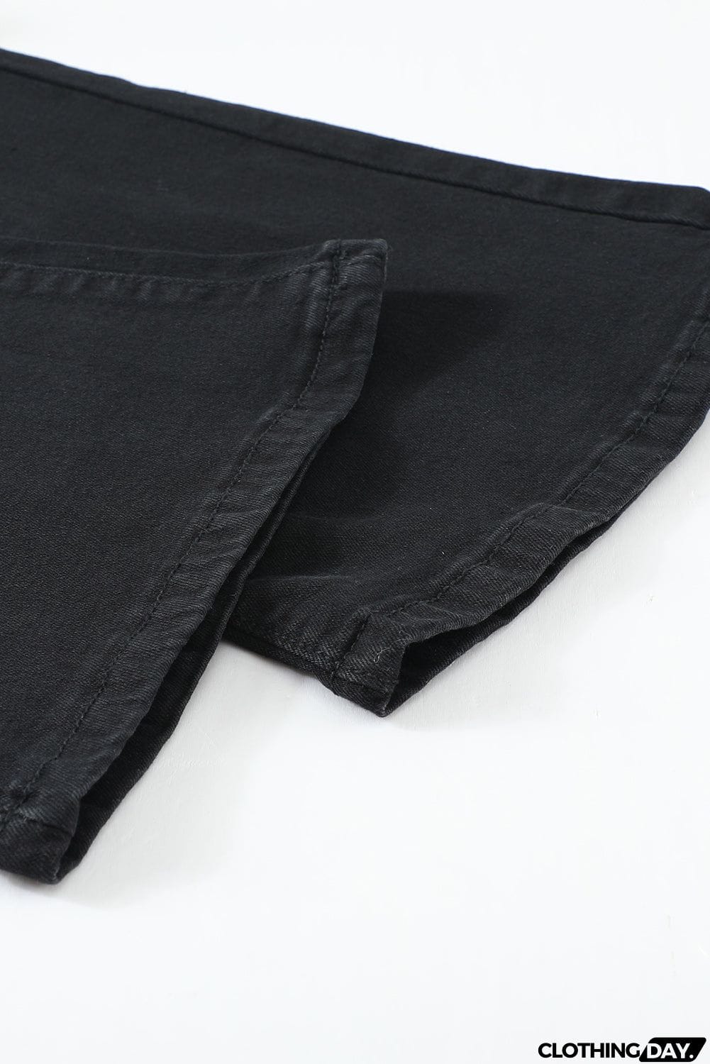 High Waist Pockets Bell Jeans