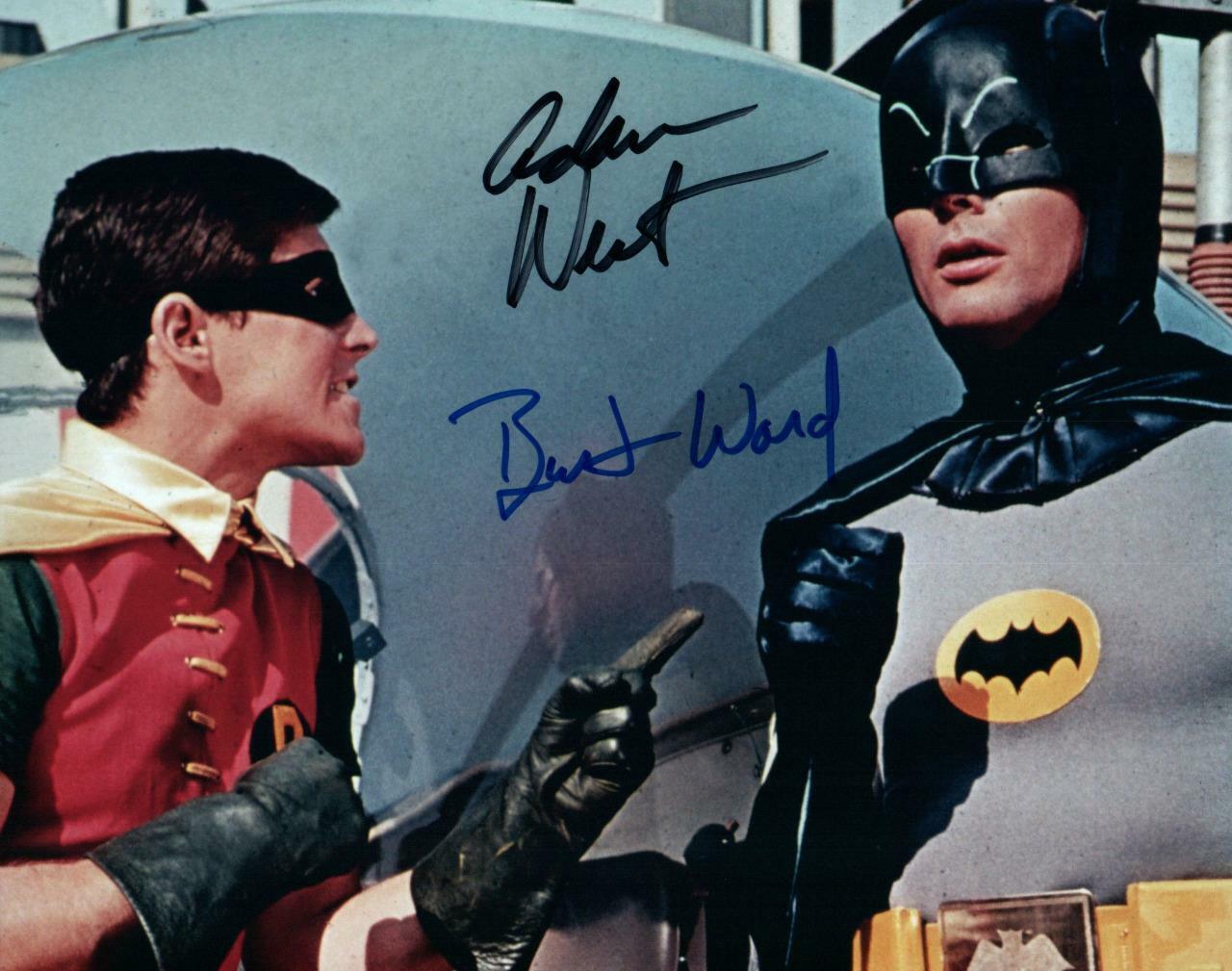 Adam West Burt Ward signed 8x10 Picture Photo Poster painting autographed includes COA