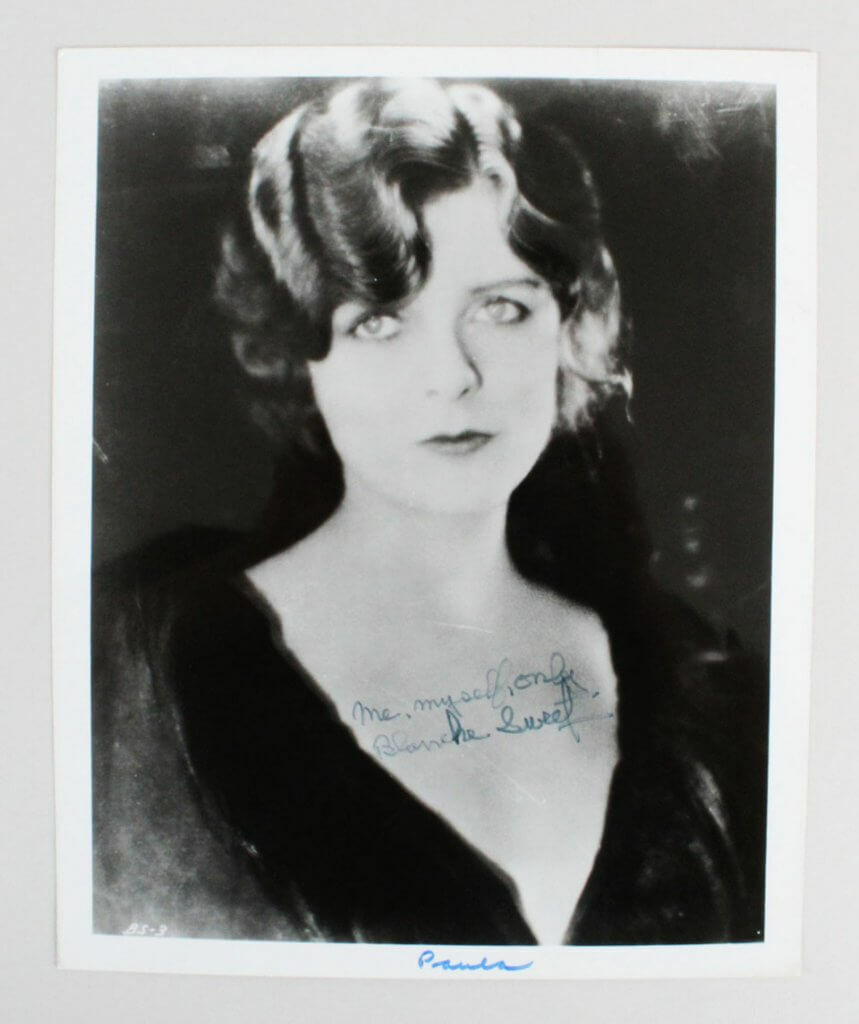 Blanche Sweet Signed Photo Poster painting 8x10 - COA JSA