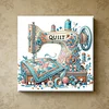 Framed Diamond Painting - Special Shaped - Sewing Machine (25x25cm)