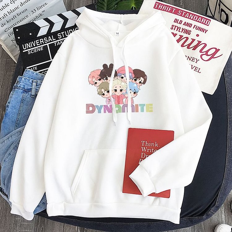 Dynamite Candy Color Cartoon Hoodie