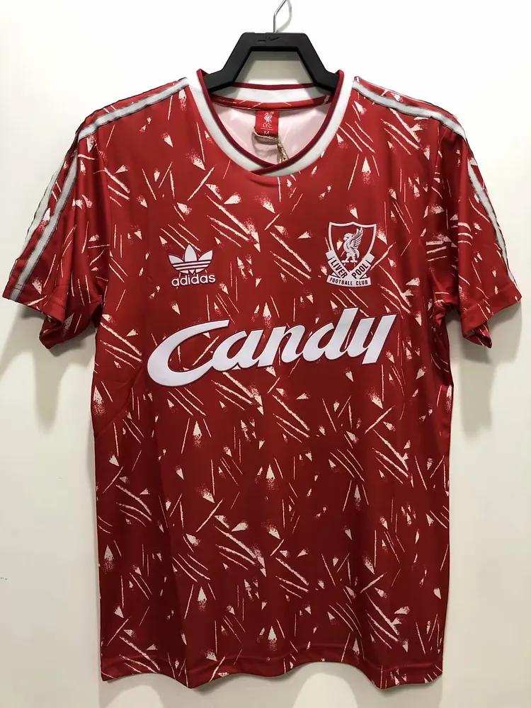 1989-91 Liverpool Home Retro Jersey