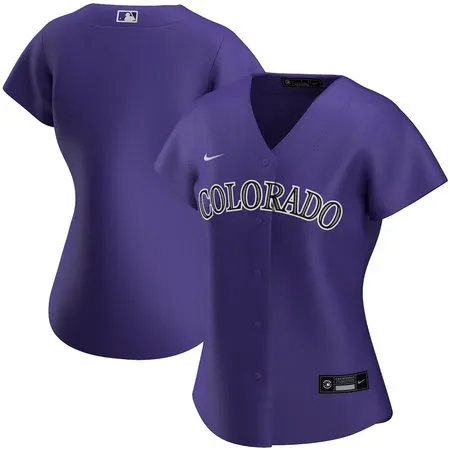 Women's Colorado Rockies  Purple Alternate Replica Team Jersey
