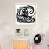 Silhouette Pirate Ship Captain-11CT Stamped Cross Stitch 40*40cm/15.75*15.75in tapestrymarket