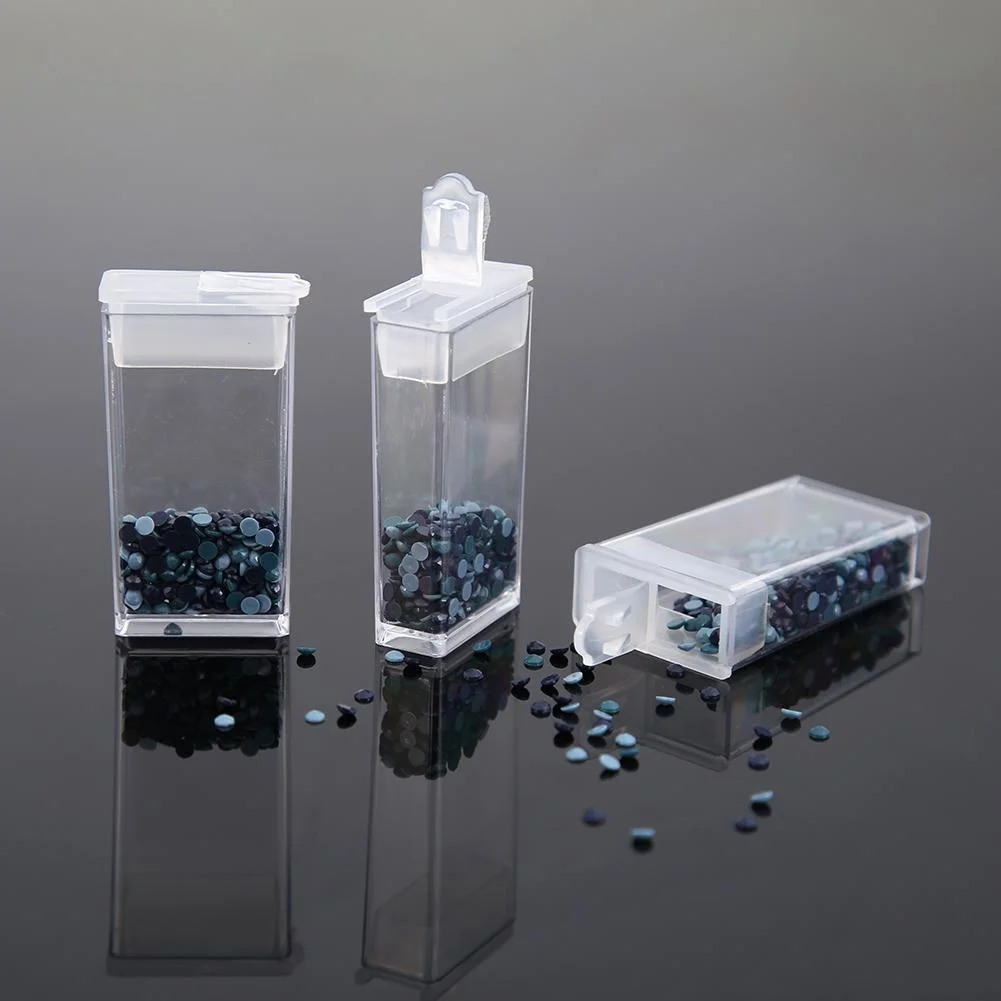 42 Grids Transparent Diamond Painting Box for Jewelry Nail Art Container