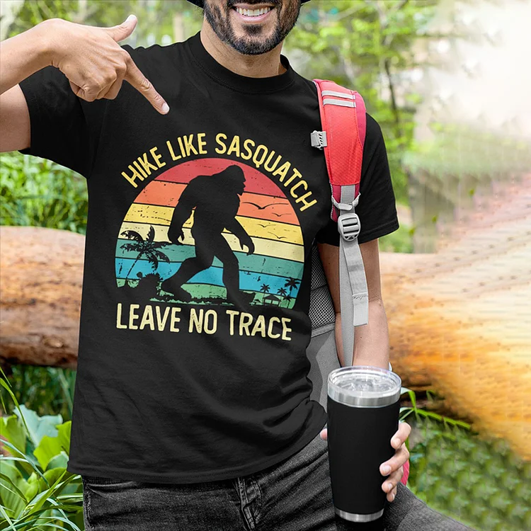 BrosWear Bigfoot Hike Like Sasquatch Classic T-Shirt
