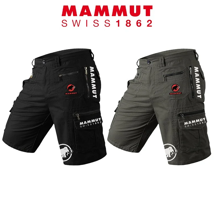Pánské letní outdoorové prodyšné víceúčelové šortky MAMMUT® Nové (balení 2 kusů)