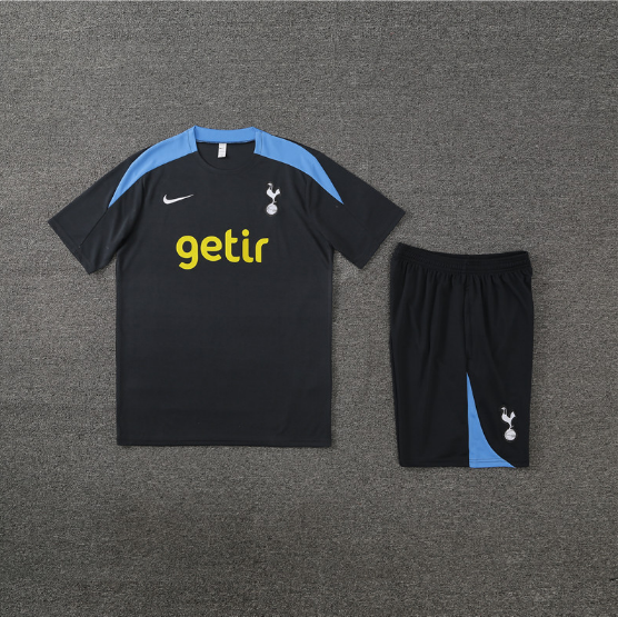 24/25 Tottenham Training Short Sleeve Kit Football T-Shirt Thai Quality