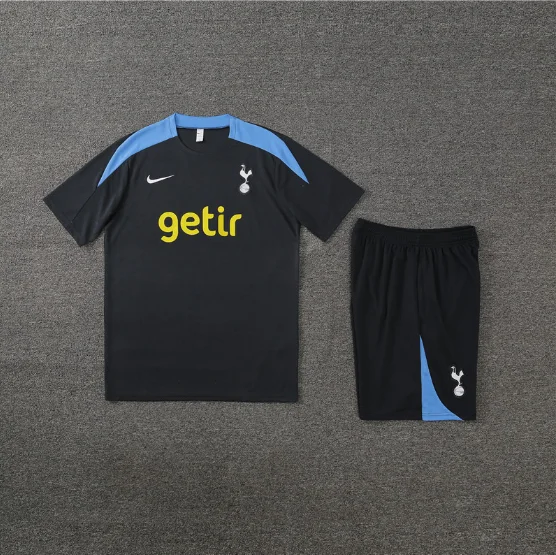 24/25 Tottenham Training Short Sleeve Kit Football T-Shirt Thai Quality